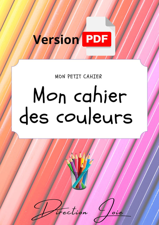 💻 Mon cahier des couleurs 🎨